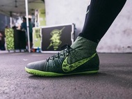 Nike FC247 Elastico Superfly TF 綠配黑色高筒足球鞋US8