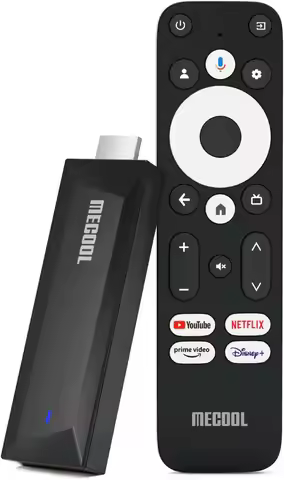 Android 12 TV Stick 4K Streaming Device with Voice Remote, Dolby Audio & Chromecast