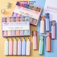DiBee highlighter pen, pen set, pastel highlighter pen set, highlighter maker, HIGHLIGHT GENERAL mar