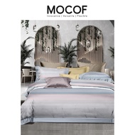 MOCOF NOVA 5 in 1 Luxury Tencel 1200TC Bedsheet Quilt Cover Set Cadar Queen Set