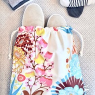 雙面 大束口袋 旅行 收納袋 衣物袋 鞋袋