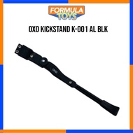 OXO KICKSTAND K-001 AL BLK ALLOY CLIP-ON BICYCLE SIDE STAND