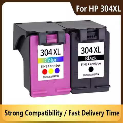 Compatible Ink Cartridge For HP 304 304XL For HP DeskJet 2620 2625 2630 2635 3700 3720 3730 3735 Env