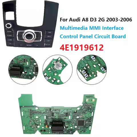 Car Multimedia MMI Interface Control Circuit Board 4E1919612 For Audi A8 S8 D3 2G 2003-2006 Console 