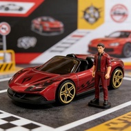 Hot Wheels Ferrari 488 Spider Diecast Car - Perfect Gift for Boys / Kereta Mainan Ferrari untuk Hadi