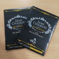 Chamois Silver Cleaning Cloth Jewelry Cloth(Silver And Gold) WKM (Size 11x16 cm)% Authentic
