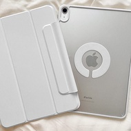 ZOYU | เคส iPad Air 7 ขนาด 11 นิ้ว แบบใสกันกระแทก แยกส่วนได้และหมุนได้พร้อมแม่เหล็ก