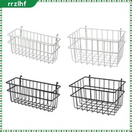 [rrzlhf] Pegboard Basket Organizer Bin Wire Shelf Basket for Pantry Kitchen Garage Workbench