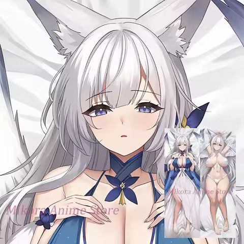 Dakimakura Shinano Azur Lane Anime Body Pillow Cover Double Sided Print Life Size Pillowcase Gift