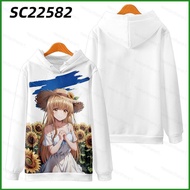 NS1 The Angel Next Door Spoils Me Rotten Anime Hoodie 3D Long Sleeve Sweatshirt Cosplay Shiina Mahir