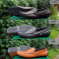 Lacoste men's slip-on shoes, men's shoes, genuine leather lacoste shoes