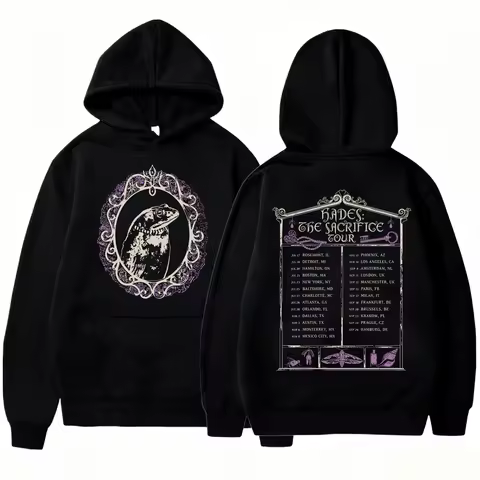 Melanie Martinez Hades The Sacrifice Tour 2026 Hoodie Casual Loose Long Sleeve Hooded Sweatshirt Y2K