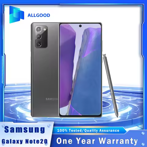 Samsung Galaxy Note 20 5G N981U1 6.7 Inch 8GB 128GB Snapdragon 865 Plus 64MP Triple Camera Bluetooth