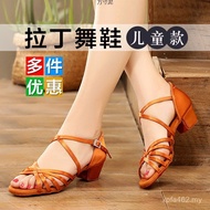 Wholesale New Style Beginner Adult Non-Grinding Female Flat Heel Horseshoe Heel Soft Sole Latin Danc