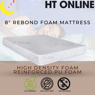 [HT ONLINE] Single / Queen Mattress Tilam / Queen Rebond Mattress / Tilam Murah / 8 Inch Mattress