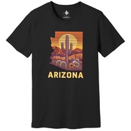 Vintage Arizona Saguaro Cactus Shirt, Prickly Pear Arizona Shirt, Arizona State