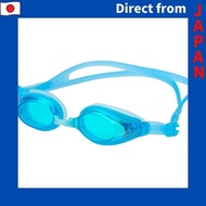Arena (Arena) Swimming goggles for fitness unisex [Silue] Sky blue, one size fits all, anti-fog (Linon function) AGL-6100