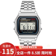 卡西欧（CASIO） 卡西欧(CASIO)手表 经典方块小金表时尚ins复古男表情侣表 A159WA-N1