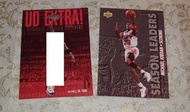 佐敦 主場球衣款式 MICHAEL mJ JORDAN SEASON SCORING LEADERS White Jersey style #166 93-94 UD Upper Deck Inser