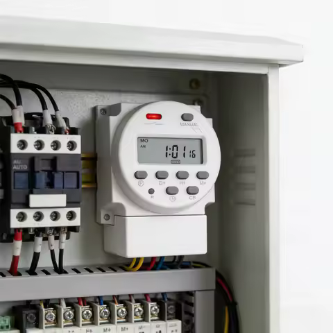 220V 110V 24V 12V CN101A Timer Switch Digital LCD Power Timer Programmable Time Switch Relay 16A hig