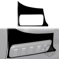 台灣現貨適用於16-21賓士smart大燈開關框鋼琴黑亮黑汽車內飾改裝裝飾配件