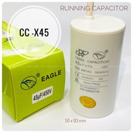 คาปาซิเตอร์ 45uF 450V Running Capacitor CC-X45