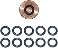 10x #010 Buna-N Nitrile 70 Durometer O-Ring O-Rings 3/8" OD X 1/4" ID X 1/16" CS Small Seal. JL Miss