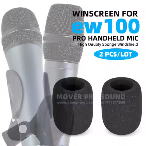 For SENNHEISER ew100 ew-100 ew 100 G1 G2 G3 G 1 2 3 EW100G2 EW100G3 Windscreen Foam Microphone Spong