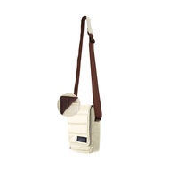 กระเป๋าผ้าร่ม สะพายข้าง น้ำหนักเบา บุฟองน้ำ นุ่ม สีทูโทน ใช้ได้ทั้งชายและหญิง BUN BAG KIDNAP ME.