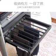 Pull-out Pants Rack Hidden Drying Rack Retractable Custom-made Cabinet Pants Hanging Rack Hidden Ret