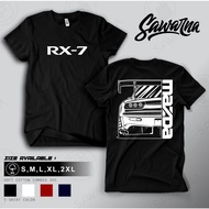 T-SHIRT Mazda RX-7 Men's T-Shirt | Men's T-shirts | Distro t-shirts | Cool t-shirts | Oblong Oblong