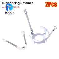 DOOURPH 2Pcs Vacuum Tube Retainer Holder, Steel Spring Structure Audio Amplifier Spring Holder, Vint