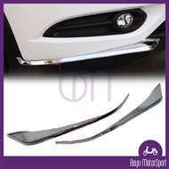 Honda HR-V Front Bumper Corner Chrome Lining Guard Bumper Pad HRV / VEZEL 2015-2019 Car Accessories 