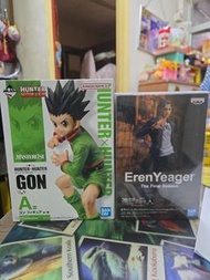 Hunter x Hunter Gon Figure and Eren figure