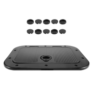 Marine Deck Plate Access Cover Pull Out Inspection Hatch with Latch for Boat Kayak Canoe 14.96 x 11.