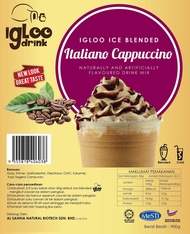 IGLOO ICE BLENDED INSTANT PREMIX CAPPUCCINO POWDER 900G OR COFFEE SERIAL