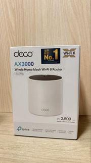TP-Link AX3000 Whole Home Mesh Wi-Fi 6 router 路由器(Deco X55) 1-pack