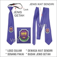 PRS TIE / TALI LEHER PRS SIAP SULAM DEWASA / BUDAK UNTUK MENENGAH / RENDAH ( Tie PRS WITH LOGO )