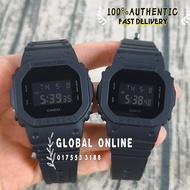 COUPLE SET CASIO G-SHOCK GMD-S5610BB-1DR/DW-5600UBB-1DR/GMD-S5610BB/DW-5600UBB/GMD-S5610/DW-5600