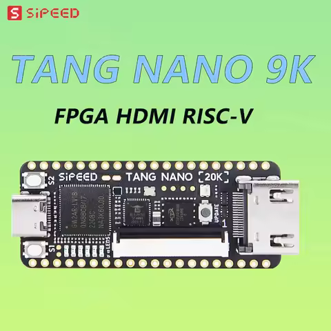 Tang Nano 9K With 1.14/4.3/5/7-inch Screen FPGA Development Board GOWIN GW1NR-9 RISC-V HDMI Sipeed k