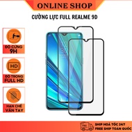 Full Screen Tempered Glass For realme c3 - c3i / realme 6 - 6 pro / x2 / x / realme 3 pro / realme 5