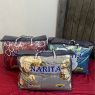 Toto Narita Toto Tilam Lapik Alas Tidur Cotton TEBAL SAIZ KING Ready Stock️