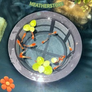 KEATHS Fish Fry Cage, Floating Large Capacity Aquarium Filters,  Reusable Fish Fry Isolation Box For