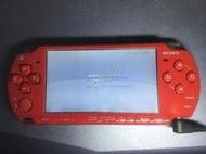高雄 小港區 桂林 - 2手 SONY 索尼 PSP 2007 WiFi版 - 單主機 掌上型 遊戲主機 8成新 紅色系