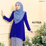 Baju Kurung Plain Labuh Kain Printed Ironlesss Tanpa Gosok Alyssa By Sabella