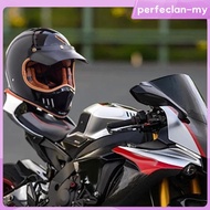 [PerfeclanMY] Visor for Full Fashion 7.87inchx5.51inchx1.18inch (Black) Universal 3 Snap