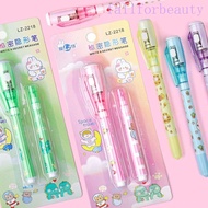 FALLFORBEAUTY Invisible Pen With Refills, Mysteriously Disappearing With Small Light Cute Invisible 