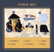 NEW Honkai: Star Rail Trailblazer Stelle Caelus Woman Men Cosplay Costume Cos Game Anime Party Unifo