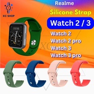 Compatible for Realme watch 1 2 3 pro replacement strap soft silicone band watch Smartwatch tali jam realme watch 2 H