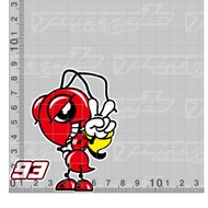 STICKER DIGITAL PRINT ANT 93 MARC MARQUEZ 2